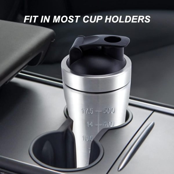 Stainless steel protein shaker