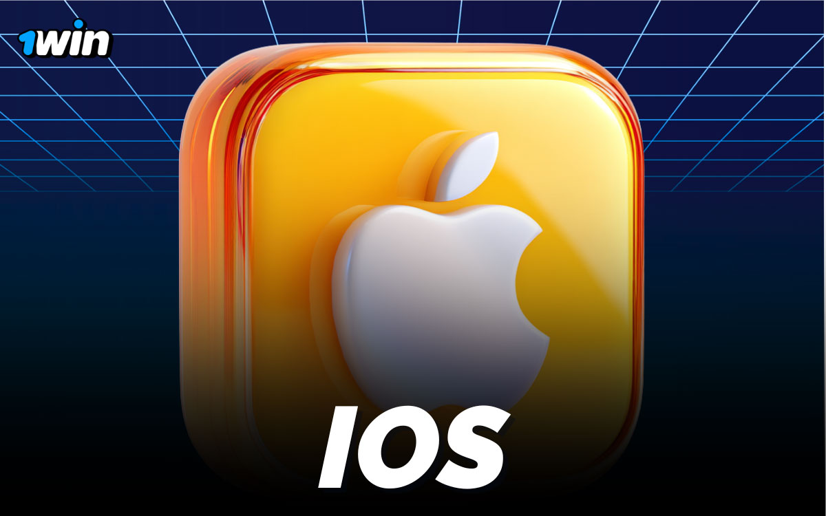 1win iOS app interface on iPhone and iPad showing sports betting and casino games features