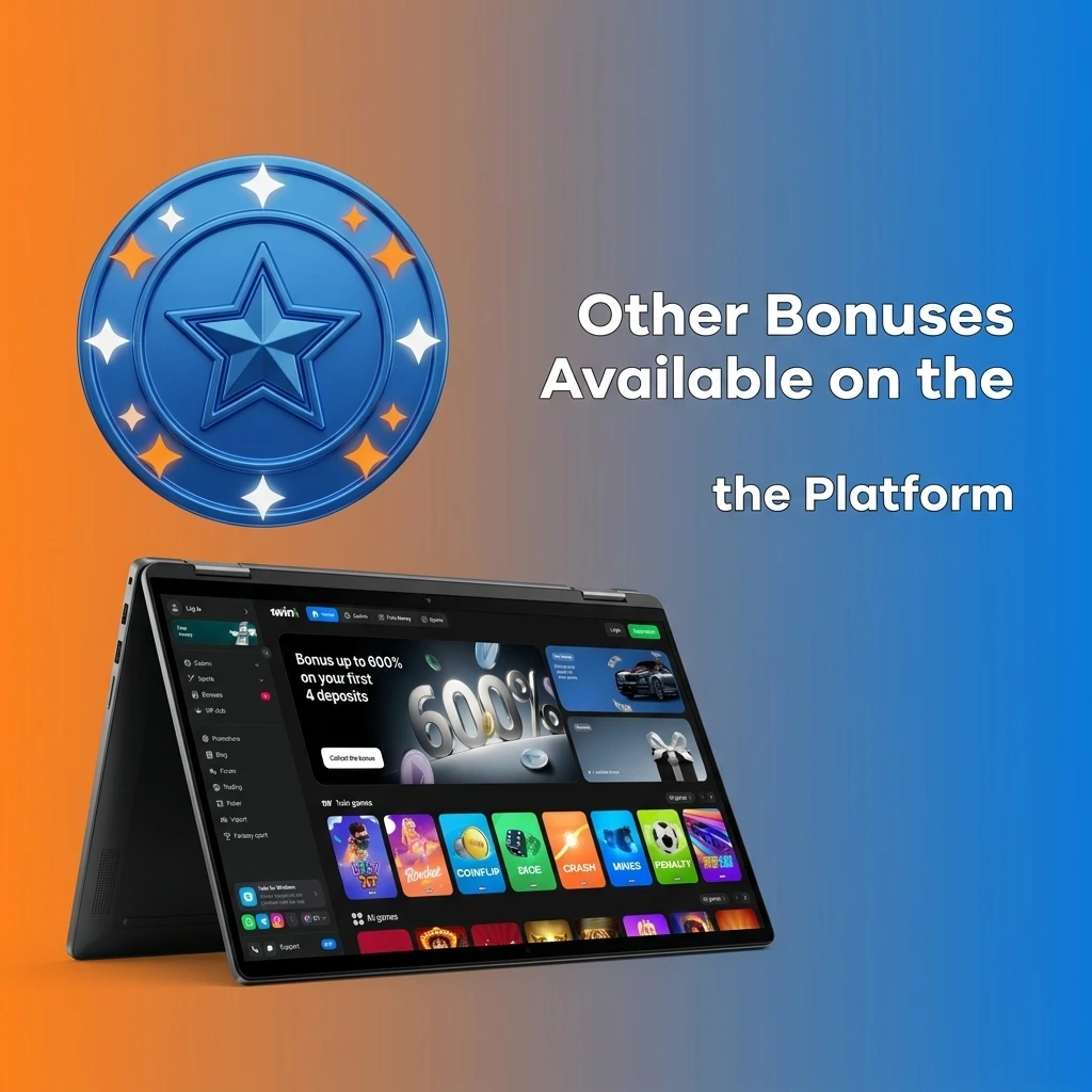Cashback, reload, free spins, and sports betting bonuses available on the platform for registered users in India