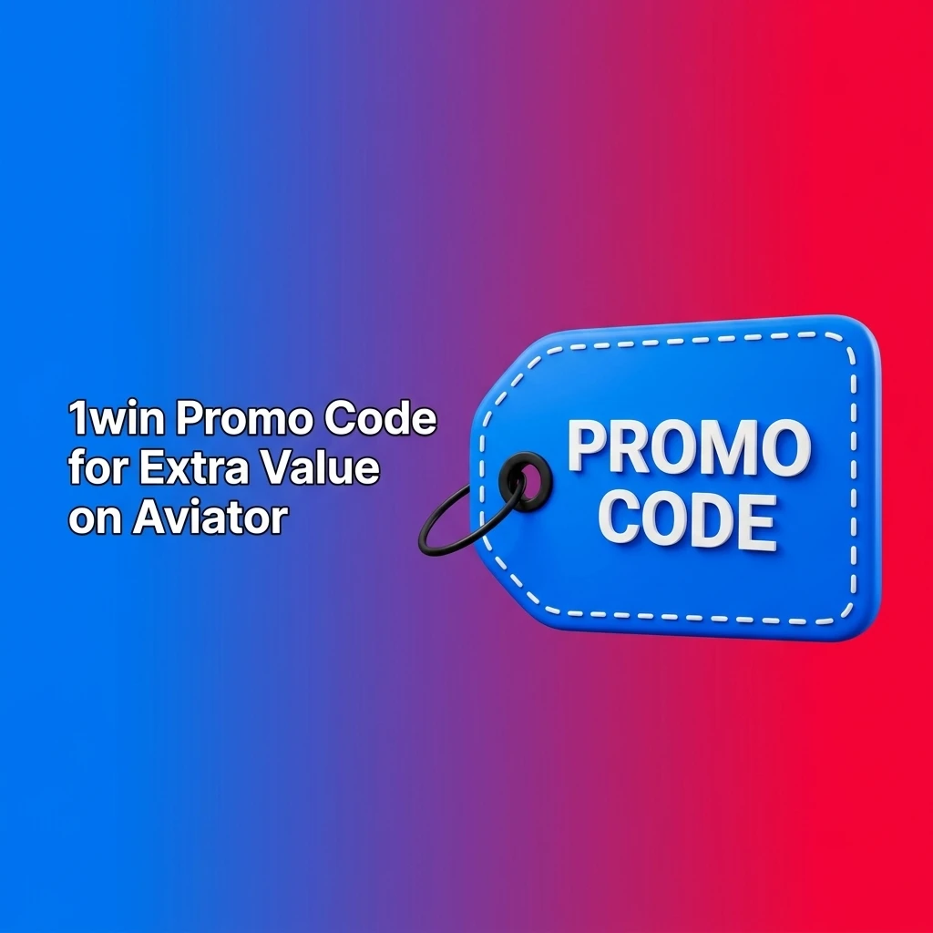 1win promo code 1WBONUS entered during registration to boost welcome bonus on Aviator game