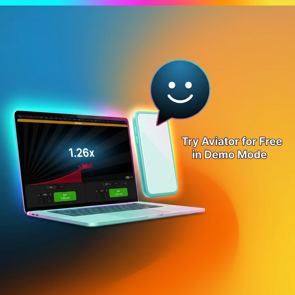 Aviator demo mode on 1win showing virtual gameplay with multipliers and dual bet feature for free practice