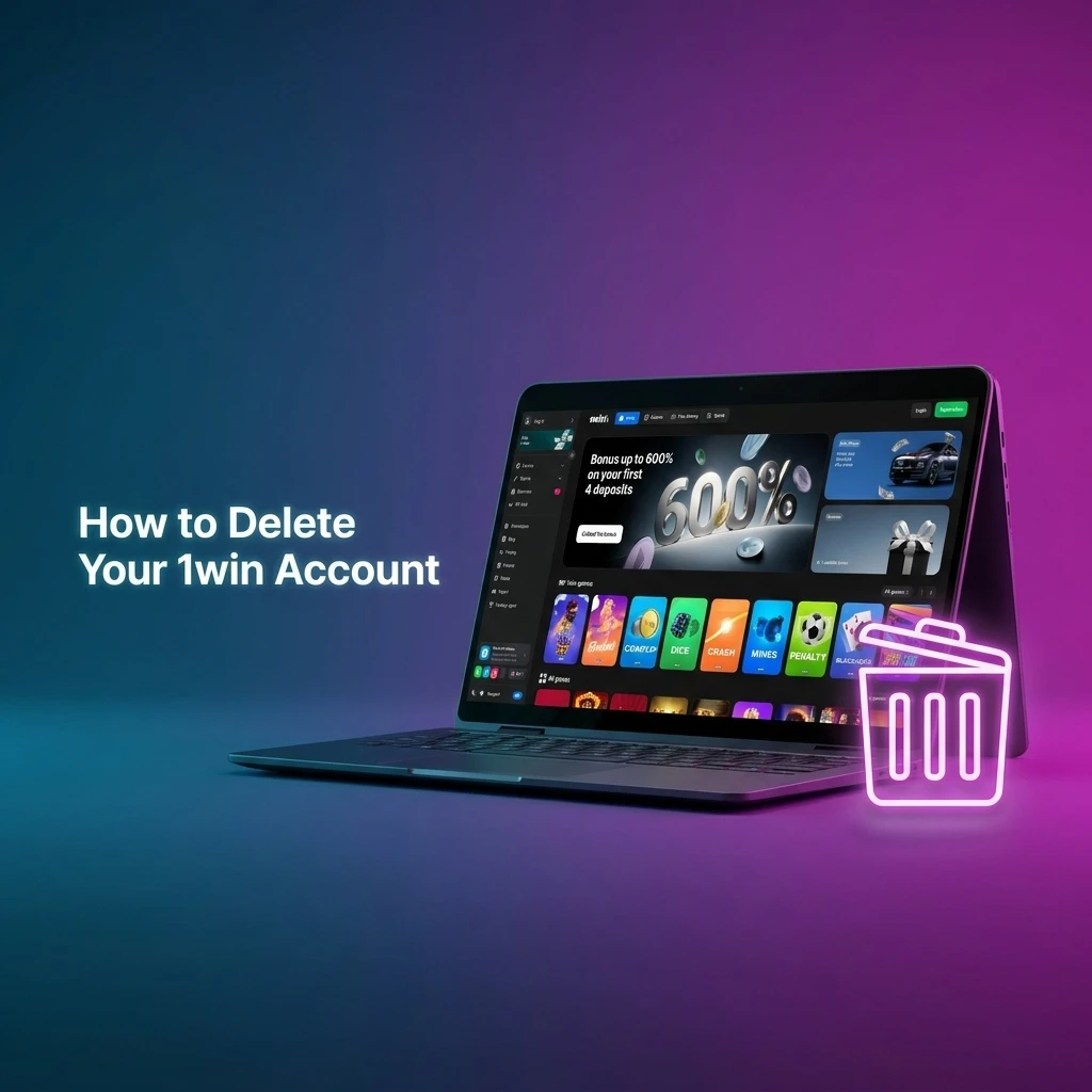Step-by-step guide on how to delete your 1win account permanently via settings or support contact